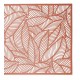 Lugar Americano 30x45cm De Plástico Leaf Rose